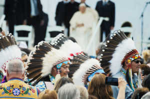 La multiculturlalidad con el papa