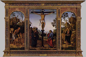 'Tr�ptico Galitzin' (1481-1485, temple sobre lienzo transferido desde tabla, National Gallery of Art, Washington)