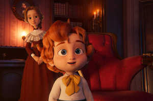 Walter Dickens con su madre, Mary Dickens (voz de Ava Sanger)