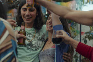 Momentos de fiesta en el barrio