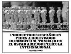 Productores espa�oles y Hollywood